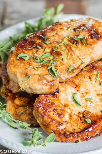Honey Oregano Pork Chops