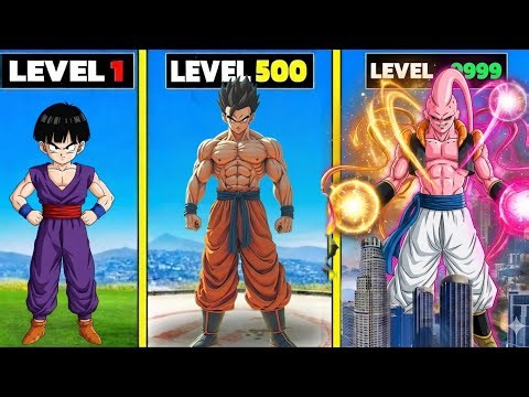 আপগ্রেড করলাম LEVEL 1 থেকে LEVEL 99999 FUSION GOHAN -তে ! GTA 5