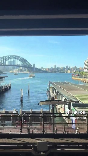 Sydney Harbour view from Circular Quay train | Sydney travel 2026