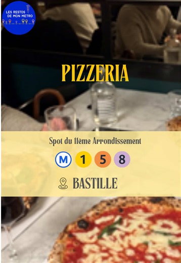 ⭐️L’Antica Pizzeria Da Michele (pizzeria napolitaine) 📍19 rue du Faubourg Saint-Antoine, 75011 Paris 🚊 ligne 1 - 5 - 8 - Bastille Bienvenue sur votre nouvelle page, les restos de mon métro! Aujourd’hui on découvre une pizzeria Napolitaine aux pizzas surdimensionnées dont vous avez sûrement déjà entendu parler! Même Julia Roberts les a adorées… Je vous recommande fortement cette adresse! Et je vous dis à bientôt pour d’autres adresses sur vos lignes! #sortiraparis #restaurantparis #parisfoodgui