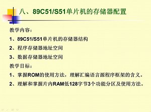 89C51/S51存储器的配置