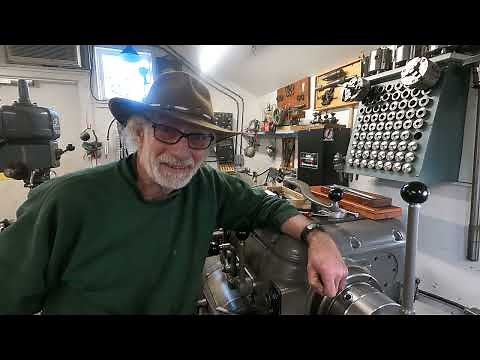 KDK/Hardinge lever retract threading tool action