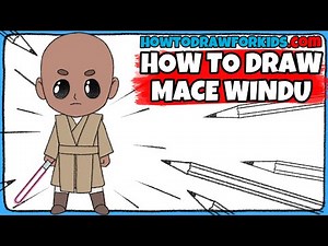 How to Draw Mace Windu