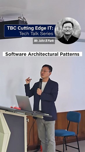 962 reactions | Highlights from Our Cutting Edge IT Series! Check out this insightful Tech Talk Session by John Park, where he delves into essential and emerging software design patterns and architectural trends. #TechTalk #SoftwareArchitecture #TechInnovation #IndustryExpert #TheBritishCollege #MoreThanACollege | The British College Kathmandu | Facebook