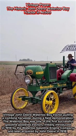 Vintage Power | The Historic John Deere Waterloo Boy Tractor in Action