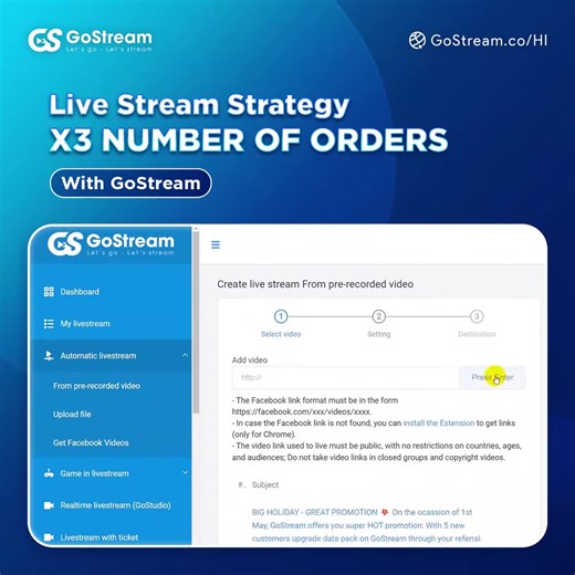 488 reactions · 22 shares |  GET TONS OF ORDERS ON LIVE STREAMS ...