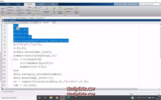 随机森林分类-MATLAB算法示例