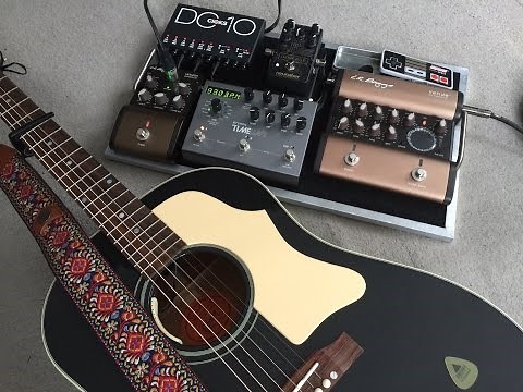LR Baggs Acoustic Guitar Pedalboard Demo