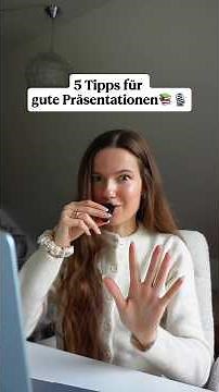 5 Tipps für gute Präsentationen🤫📚