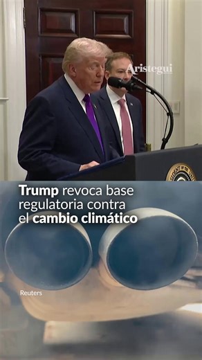 Trump anula la norma que vinculaba emisiones de CO2 con daños a la salud https://ow.ly/iYtp50YeGq3 | Aristegui Noticias