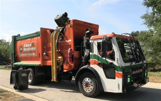 McNeilus Zero Radius Garbage Truck-(1080p)