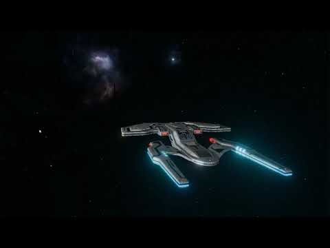 Star Trek: Final Frontier Animated series - Enterprise Warp Jump