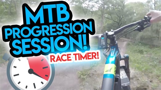 MTB Trail Progression Session – Chasing the Fastest Lap