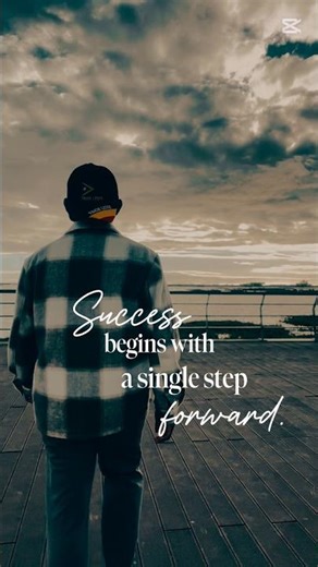 Succes begins with a single step forward. #fyi #highlights #fypシ #selfmotivation #selfsupport