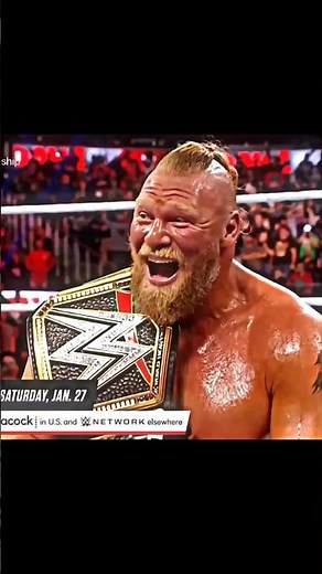 Every Black World Champion Lost His Championship by Brock Lesnar #wwe #brocklesnar