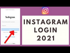 Instagram Login 2021 | Instagram.com Login | Instagram Sign in