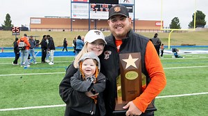 UTPB Head Football Coach Kris McCollough signs a contract extension