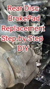 Rear Disc Brake Pad Replacement | Step-by-Step DIYCaption:#automobile #Shorts