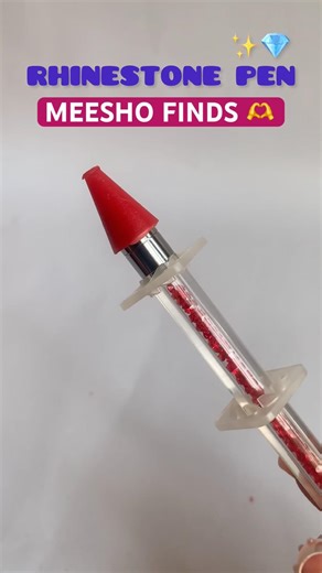 Rhinestone pen 🖊️ from meesho #rhinestoneart #meeshohaul #meeshofinds @Meesho #meeshoshopping