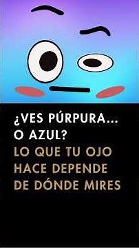 ¿Ves púrpura… o azul? Ilusión óptica y visión periférica