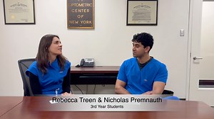 SUNY Optometry students, Rebecca Treen and Nicholas Premnauth, Class of 2026, sat down with us to answer some questions about their publication, academy, and all things research! In this segment Rebecca and Nicholas discuss Micro-credentials. Stay tuned for more segments from this series and to learn more about Rebecca and Nicholas. | SUNY Optometry