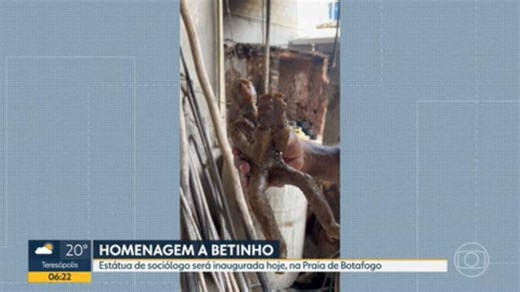 O sociólogo Herbert de Souza, o Betinho, ganhou uma homenagem, no Rio de Janeiro