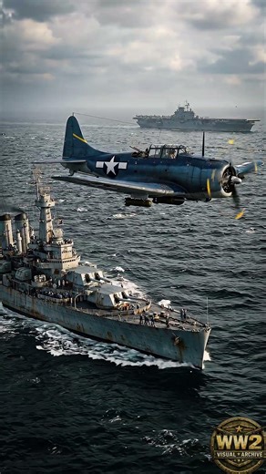 SBD 5 Dauntless Antisubmarine Patrol – USS Washington En Route to Gilberts
