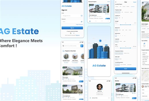 Real Estate App Design: An Effortless Property Search Experience