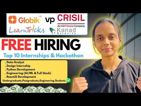 10 Internship & Hackathon Opportunities | Everyone Eligible | Multi Atoms