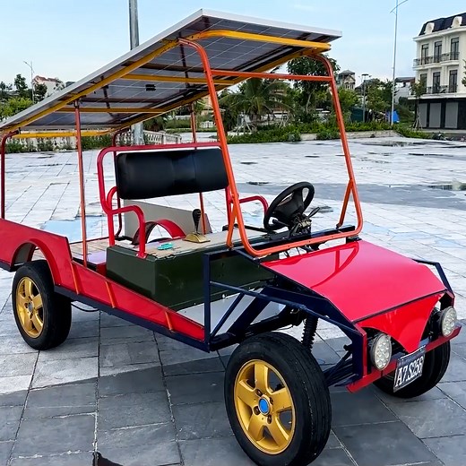 892K views · 11K reactions | Building A Unique Natural Powered Electric Car From Waste Materials | WT TH Woodworking | Facebook