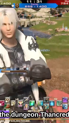 Found Thancred outside the dungeon he escaped his torture to exact his revenge. #ffxiv #ff14 #pvp