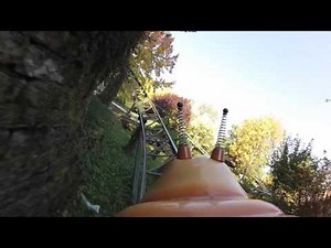 Rasender Tausendfüßler - Erlebnispark Tripsdrill (Onride) Video 2015