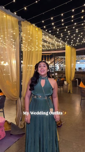 Akshita Vohra | Fashion & Beauty on Instagram: "What I wore on my Wedding❣️🫶🏻🧿 #PooCore . . . . . Mehndi Outfit @vvanivats Cocktail Outfit @rekhaandkaran Haldi Outfit @vandanasethi1988 Bridal Lehnga @mrunalinirao Wedding Content @onestopshaadi_ . . . . . . . . . . . . . . . . wedding outfits, poo energy, poo dialogues, k3g, bride outfits, bridal outfits, outfit roulette, wedding reel ideas, wedding reel transitions, wedding bts ideas, vvani vats, mrunalini rao, bridal lehenga, red bridal lehe