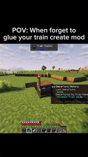 POV: When this happens in create mod 😂#minecraft #create #createmod