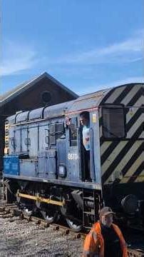 Riding on a class 108 as it leaves Cranmore station