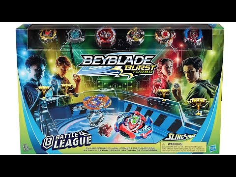 NEW HASBRO CHAMPIONSHIP CLASH BATTLE SET BEYBLADE BURST TURBO REVIEW/UNBOXING/TEST BATTLES!