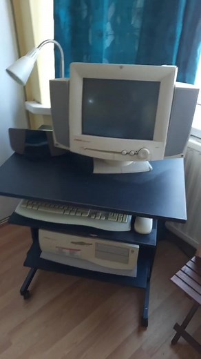 NOSTALGIA TIME #90sthrowback #desktoppc #nostalgia #compaq #retro #retrotech #oldisgold