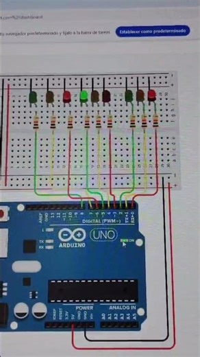 Semáforo, Interruptor con arduino y leds. Juan Mayorga y Juan Clavijo.