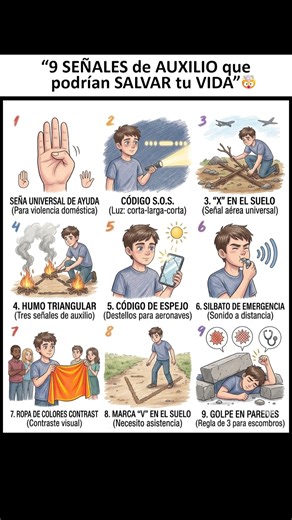 "9 SEÑALES de AUXILIO que podrían SALVAR tu VIDA" 🤯