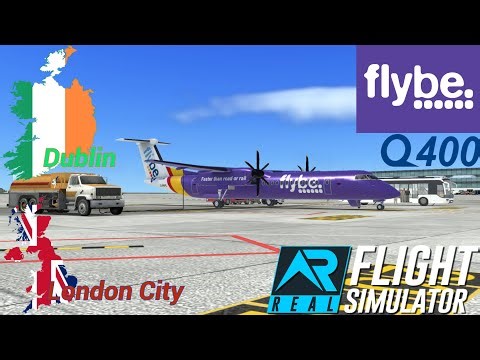 RFS - Real Flight Simulator | Flybe Dash 8 Q400 | Flight Timelapse 47