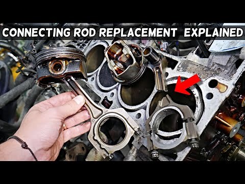 HOW TO REPLACE CONNECTING ROD ON HYUNDAI KIA ENGINE