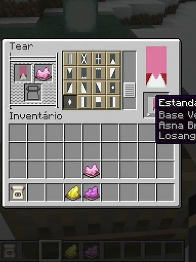 como fazer a bandeira do technoblade no minecraft!!! #minecraft #technoblade