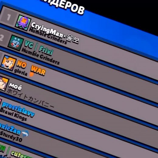 Brawl Stars Player Profile Overview: CryingMan