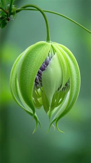 This Flower Looks Alien 👽#shorts #nature #flowers