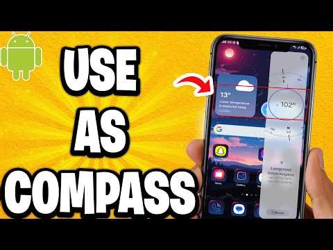 How to use Android Phone as a Compass (Best Method)
