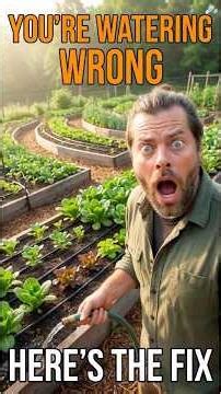 Switch to Drip Irrigation and Save Water