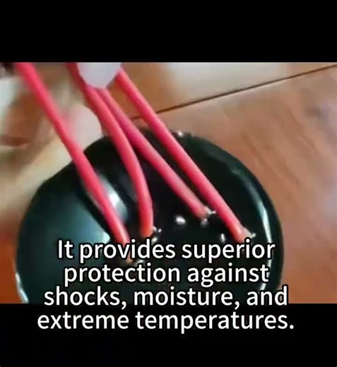 Our epoxy potting compound keeps electronics alive