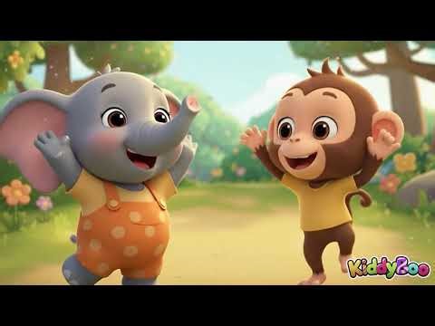 Best Kids Rhymes Collection 🎶 | 16 Min Hindi Cartoon Songs | KiddyBoo