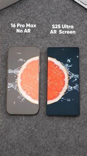 iPhone vs Samsung Display ASMR 🤯 Satisfying Screen Test #shorts