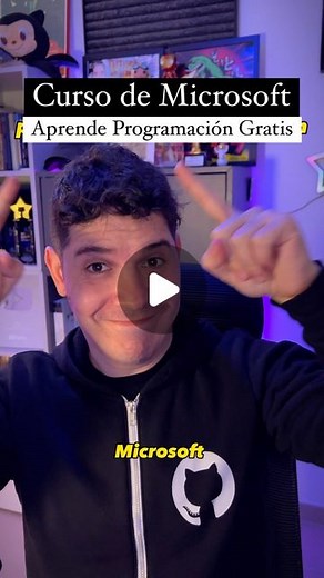 midudev • Miguel Ángel Durán on Instagram: "Curso de Microsoft y en Español para Aprender a Programar con Python desde cero. El curso consta de 4 horas y 12 módulos. Aprenderás a crear programas y proyectos en Python. Trabajarás con cadenas, listas, bucles, diccionarios y funciones. Es una oportunidad buenísima para empezar en programación sin tener que pagar nada. Además es bastante practico y tendrás que ir superando retos para ver si has entendido el contenido. ¡Compártelo para que llegue a m